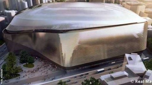 Real Madrid unveil £330m stadium redesign