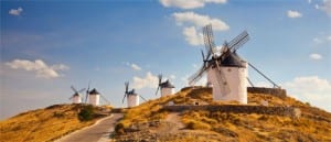 Castilla-La Mancha's famous countryside