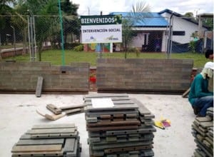 An Ecoplasso home under construction