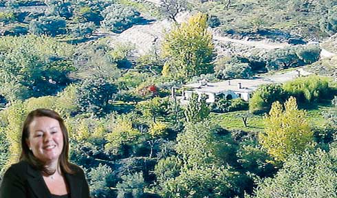 CASHING IN: MP Moran has made money renting her ‘fourth’ home, a luxury property in the Alpujarras