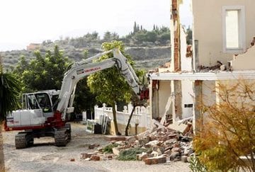 demolition of homes