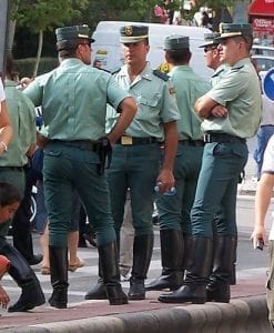 Guardia Civil, stock image
