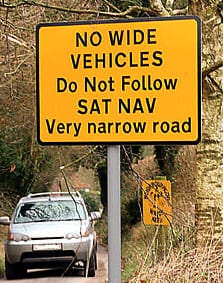 sat nav