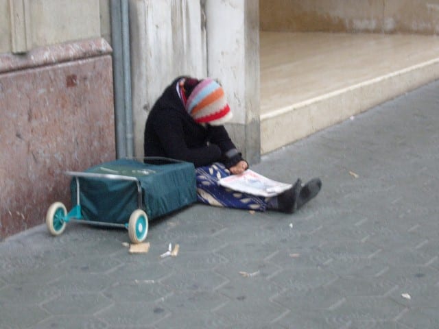 homeless