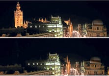 lights out in sevilla for earth hour