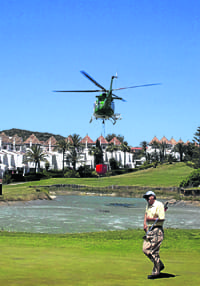duquesa golf helicopter SMALL