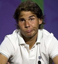 Rafael-Nadal-knocked out of wimbledon 2012 second round by world number 100