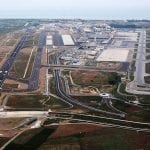 malaga airport with second runway