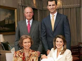 spains royal family