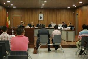 Enrique and Leopoldo Faura in court