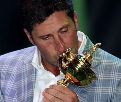 Jose Maria Olazabal european team ryder cup win