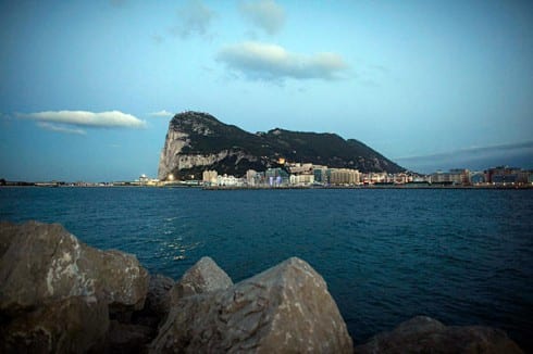 Spanish naval ship entered Gibraltar waters e
