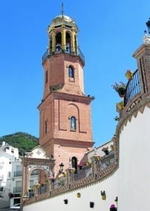 Competa's 16th century church