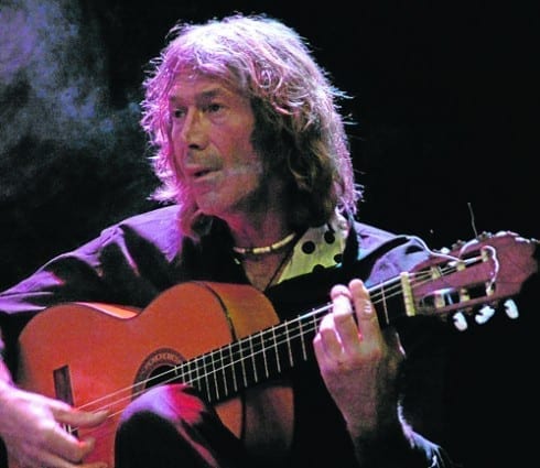 mike jingle flamenco guitarist awarded tribute in nerja spain