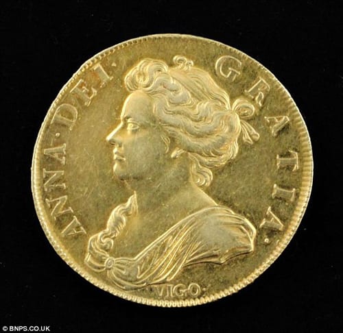 british pensioner finds coin in husbands chest of drawers