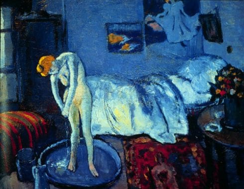 the blue room picasso e