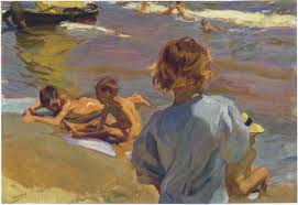 Children on the beach