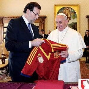 Pope and Rajoy