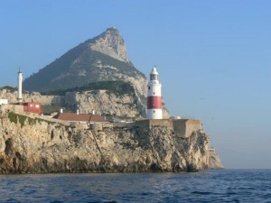 Gibraltar pumps its sewage into the sea at Europa point