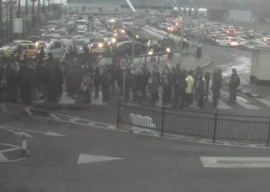 GIB Border queue in Rain