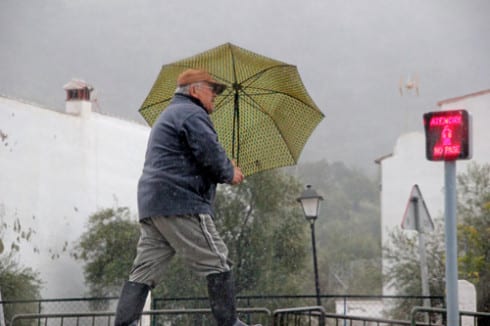 andalucia christmas storms