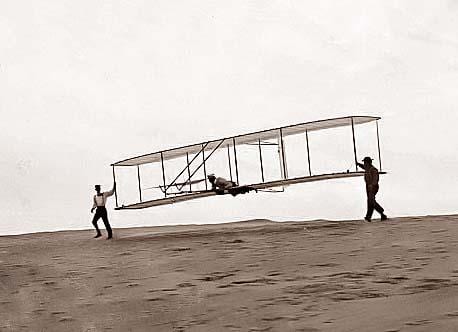 jack wright brothers test flight