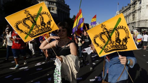 madrid protests e