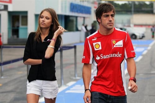Has Fernando Alonso split with girlfriend? - Olive Press News Spain