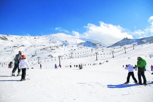 Sierra Nevada slopes