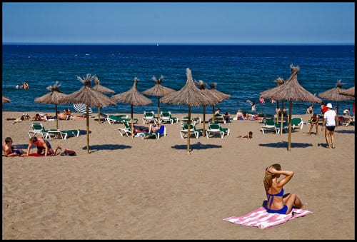 spanish beach