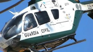 FILE PIC: Guardia Civil helicopter