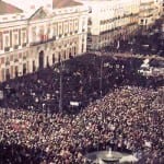 marcha del cambio e madrid puerta del sol e