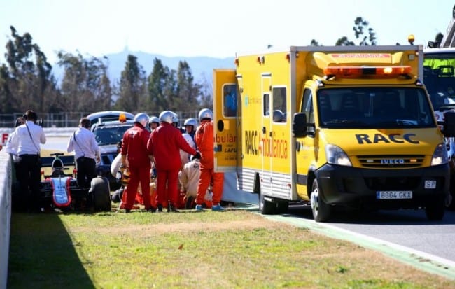 Fernando alonso crash e