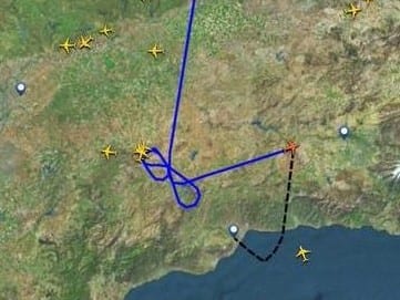 Flight diverted to Granada