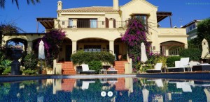 LUXURY: Sugar's Marbella villa