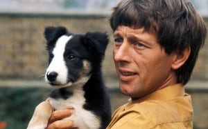 Noakes with famous Blue Peter dog