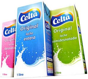 Leche Celta milk brand 