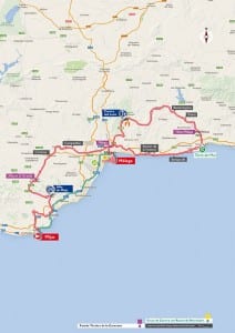 The Vuelta a Espana - stage three from Mijas to Malaga. Click to enlarge image