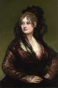 FAKE? Goya’s painting of  Doña Isabel de Porcel