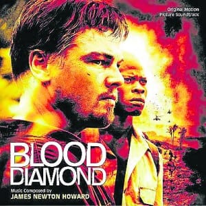 Blood Diamond film featuring Leo Di Caprio