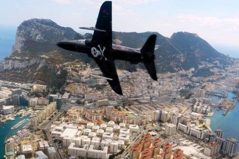 gib RAF flyover  e