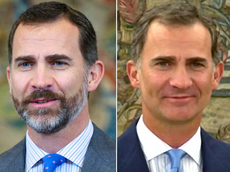 King Felipe's food secrets and handsome new beard-less look - Olive Press  News Spain