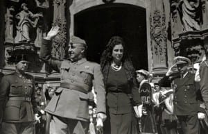 Franco-and-wife-Maria-del-Carmen-Polo