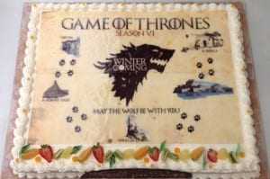 Game of throne cake