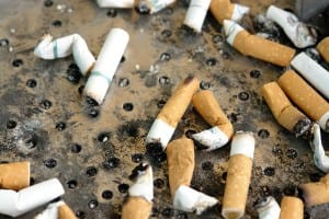 UP IN SMOKE: Figures show drop in daily cigarette use