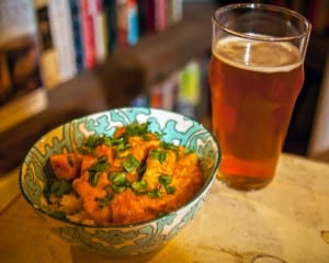 Curry and cerveza