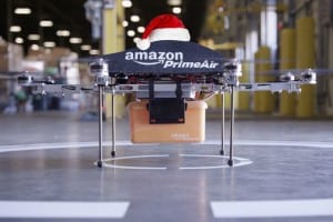 DRONES: The jingle of sleigh bells won’t be drowned out by the whir of robot rotor blades this festive season