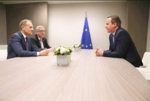 STALEMATE: No EU deal for Cameron yet