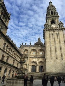 IMPRESSIVE: Cathedral dominates Santiango skyline