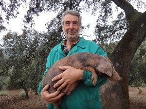 PIGGING OUT: Huelva farmer's jamon award